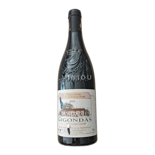 Thung lũng Rhône Gigondas Domaine La Garrigue 2015
