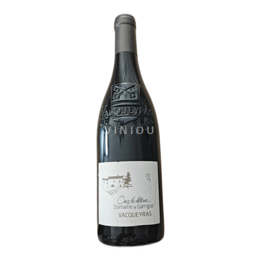 Rhône Valley Vacqueyras Domaine la Garrigue 2015