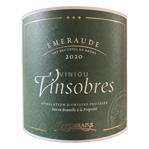 Rhônetal Vinsobres Vinsobraise Emeraude 2020