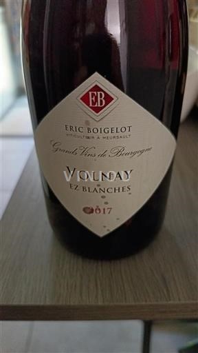 Burgundsko Volnay Eric Boigelot EZ Blanches 2017