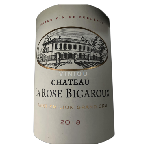 Bordeaux Saint-Émilion Château La Rose Bigaroux 2018