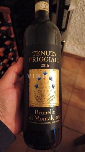 Toscana Brunello di Montalcino Tenuta Friggiali 2016