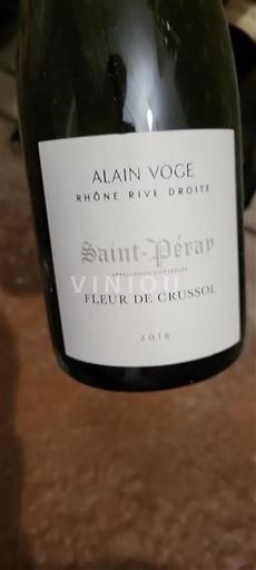 Rhône Valley Saint-Péray Alain Voge Fleur de Crussol 2018