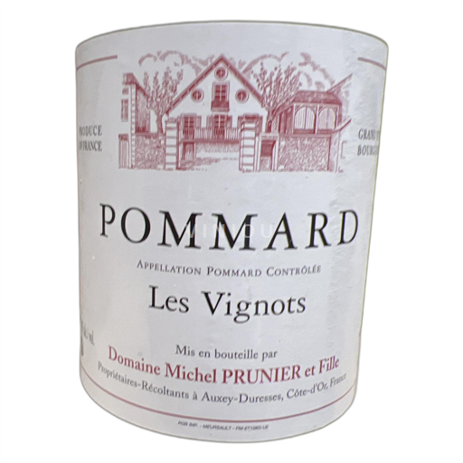 Bourgogne Pommard Domaine Michel Prunier et Fille Les Vignots 2015