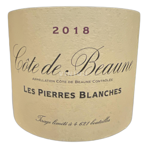 Bourgogne Côte de Beaune Domaine de la Vougeraie Les Pierres Blanches 2018