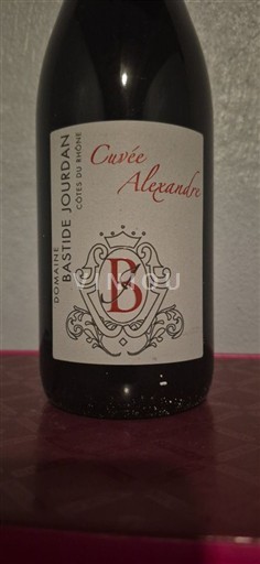 Vallée du Rhône Côtes-du-rhône Domaine Bastide Jourdan Alexandre 2021