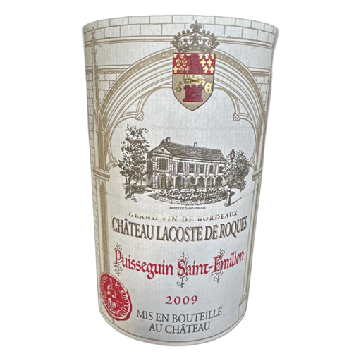 Bordeaux Puisseguin-saint-émilion Château Lacoste de Roques 2009