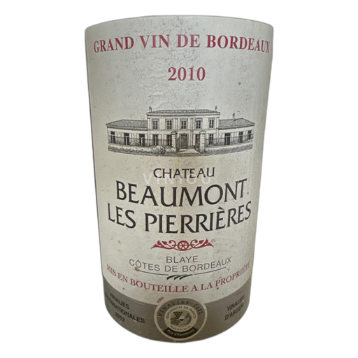 Bordeaux Blaye-côtes-de-bordeaux Château Beaumont Les Pierrières 2010
