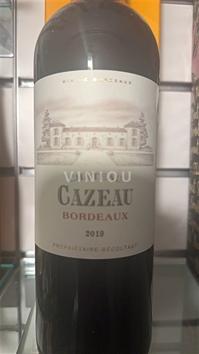 Bordeaux Château Cazeau 2019