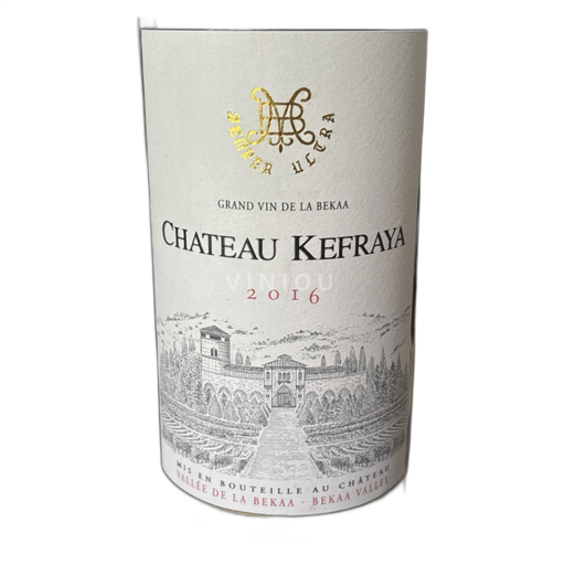 Becá. Cava di Baalbek Château Kefraya 2016