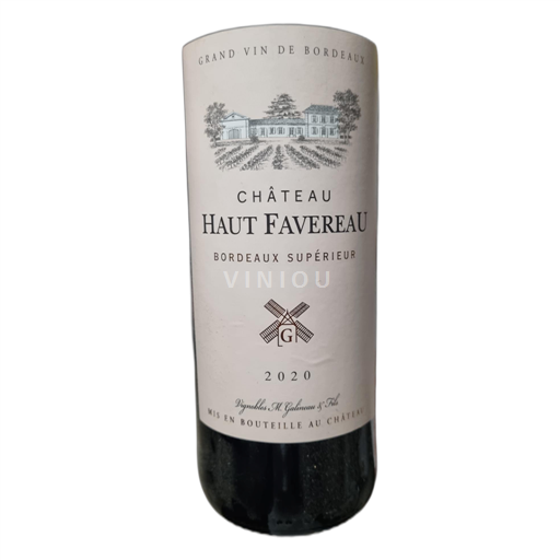 Bordeaux Bordeaux Supérieur Château Haut Favereau 2020