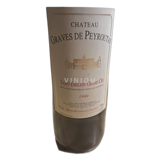 Bordeaux Saint-Émilion Chateau Graves de Peyroutas 1999