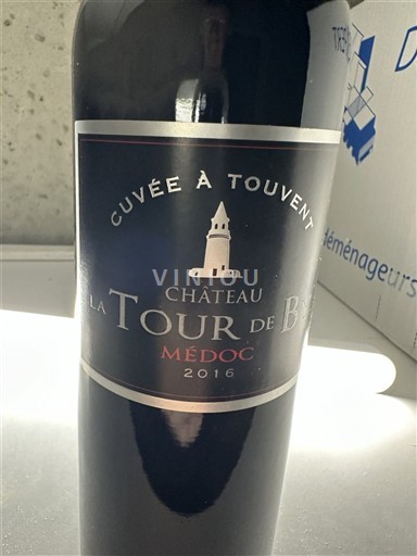 Bordeaux Médoc Château La Tour de By à Touvent 2016