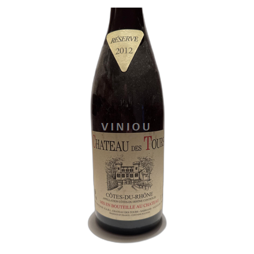 Rhônevallei Côtes-du-rhône Château des Tours Réserve 2012