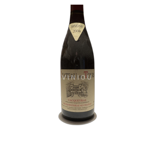 Vallée du Rhône Vacqueyras Château des Tours Réserve 2008