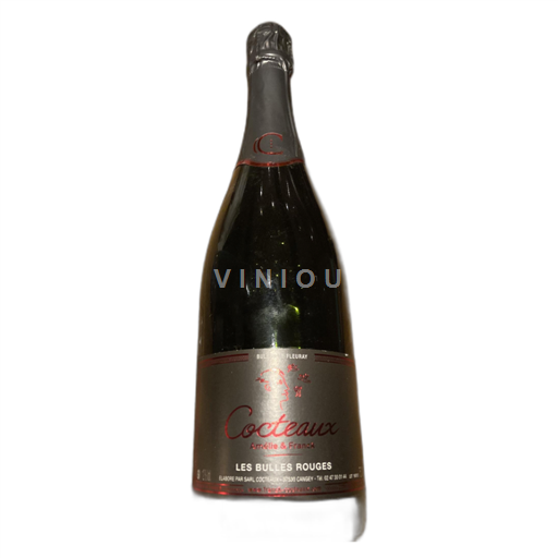 Loire-dalen Cocteaux Amélie et Franck Les bulles rouges Ikke årgangsbestemt
