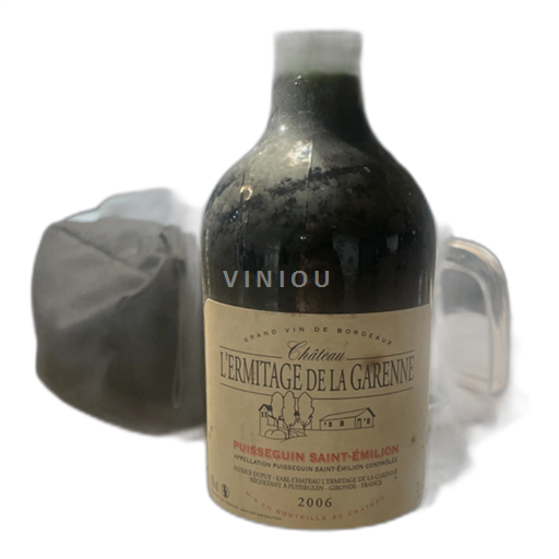 Bordeaux Puisseguin-saint-émilion Château l'Ermitage de la Garenne 2006