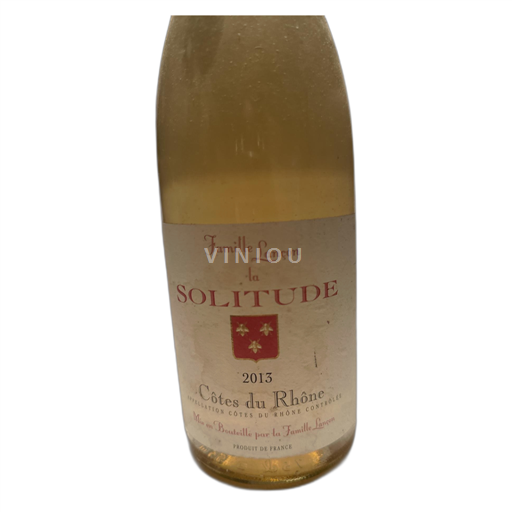 Valle del Ródano Côtes del Ródano Famille Lançon - La Solitude 2013