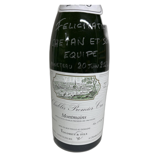 Borgoña Chablis Premier Cru Vocoret & Fils Montmains 2023
