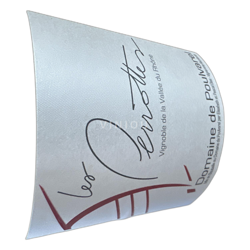 Rhônen laakso Nîmesin viinialue Domaine de Poulvarel Les Perrottes 2022