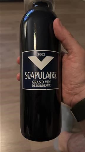 Bordeaux Ikke specificeret Scapulaire 2003