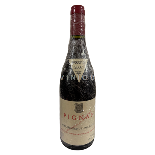 Thung lũng Rhône Châteauneuf-du-pape Château Rayas Pignan 2007