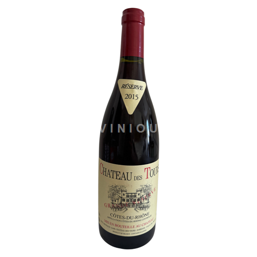 Vallée du Rhône Vacqueyras Château des Tours 2015