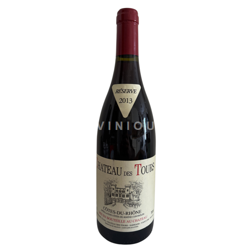 Rhônedalen Côtes du Rhône Château des Tours 2013
