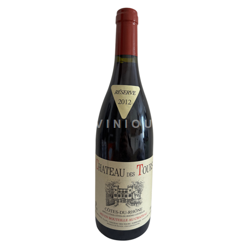 Rhônedalen Côtes du Rhône Château des Tours 2012