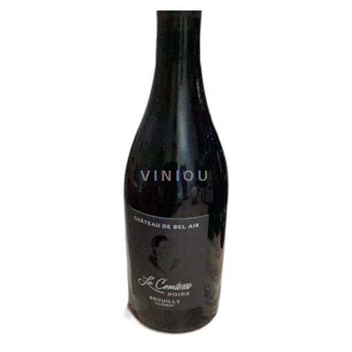 Vin Rouge sec La Comtesse Noire Domaine Bel-Air Non millésimé France Beaujolais Brouilly AOC