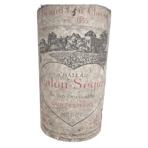 Bordeaux Saint-Estèphe Château Calon-Ségur 1974
