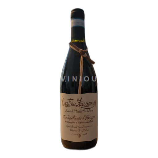 Abruzos Montepulciano d'Abruzzo Cantina Zaccagnini Il vino del tralcetto dal 1978 2018
