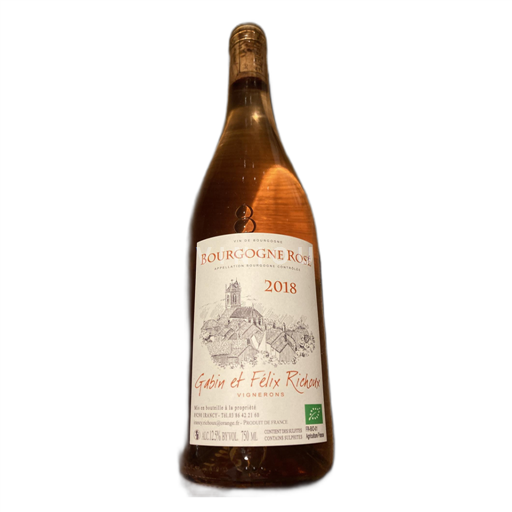 Burgundi Bourgogne Rosé Gabin et Félix Richoux 2018