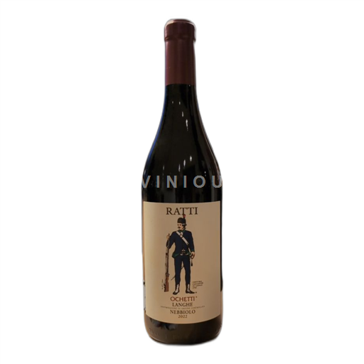 Vin Rouge sec Ochetti Ratti 2022 Italie Piémont Langhe DOC