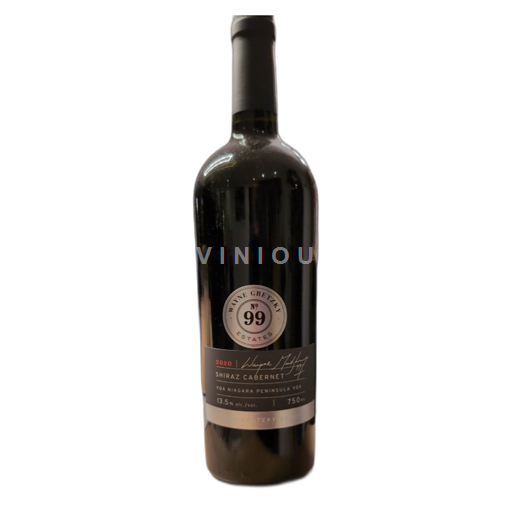 Ontario Niagara Peninsula Wayne Gretzky Estates Shiraz Cabernet 2020