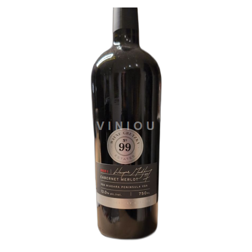 Ontario Niagara Peninsula Wayne Gretzky Estates Cabernet Merlo 2021