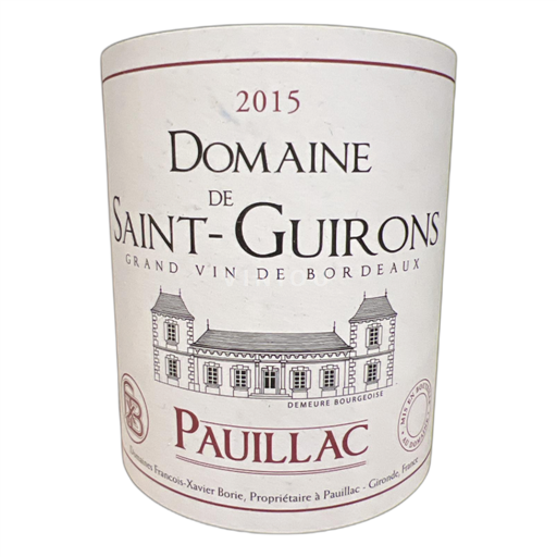 Bordeaux Pauillac Domaine Saint-Guirons 2015