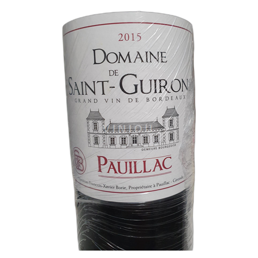 Bordéus Pauillac Domaine de Saint-Guirons 2015