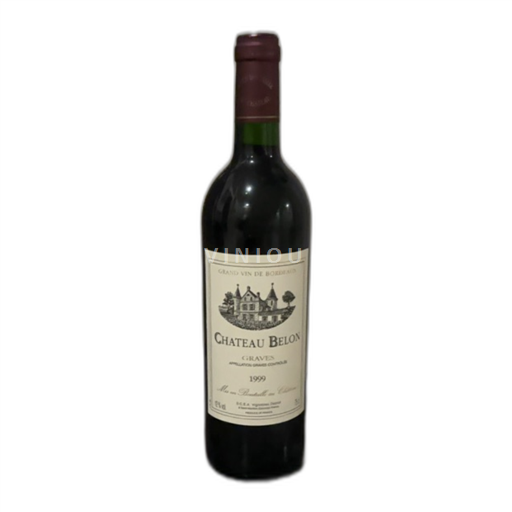Bordeaux Graves Chateau Belon 1999