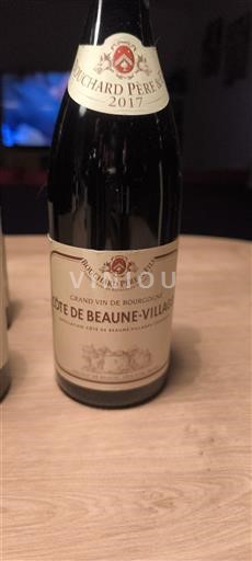 Bourgogne Côte de Beaune-byar Bouchard Père & Fils 2017