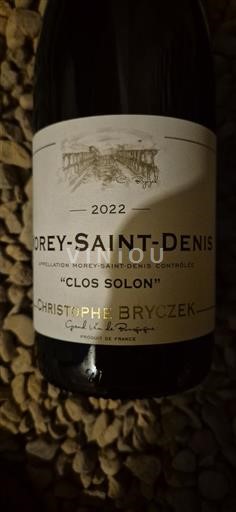 Borgogna Morey-saint-denis Christophe Bryczek Clos Solon 2022