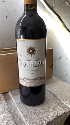 Bordeaux Pessac-Léognan Château de Rouillac 2016