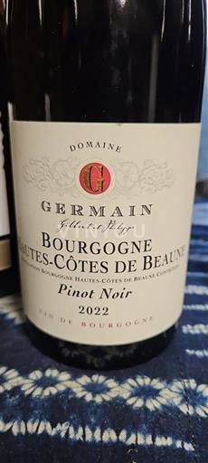 Borgogna Non specificato Domaine Germain 2022