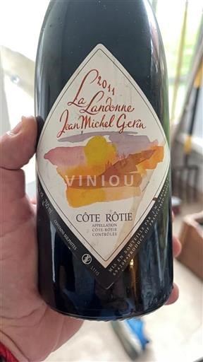 Vallée du Rhône Côte-rôtie Jean-Michel Gerin La Landonne 2011