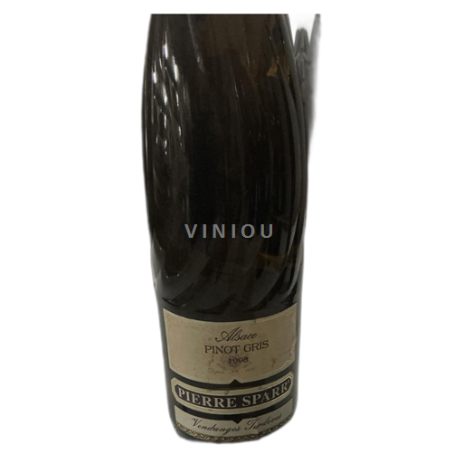 Alsasko Rulandské šedé Pierre Sparr Vendanges Tardives 1998