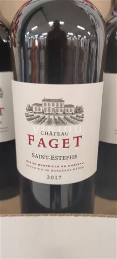 Bordeaux Saint-Estèphe Château Faget 2017