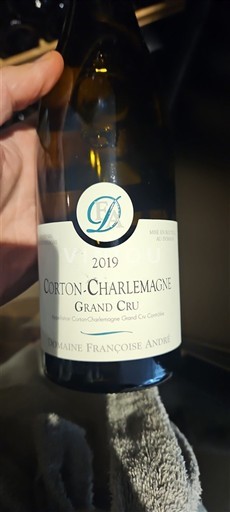 Borgoña Corton-Charlemagne Grand Cru Domaine Françoise André 2019