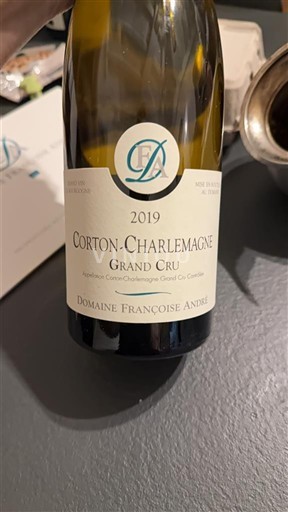 Бургундія Кортон-Шарлемань Grand Cru Domaine Françoise André 2019