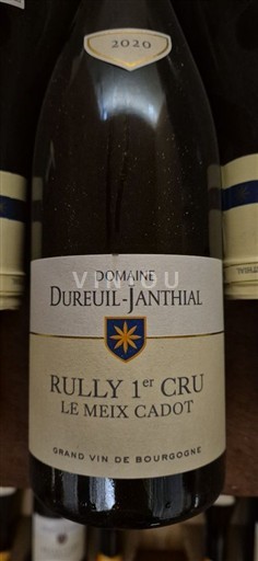 Bourgondië Rully Premier Cru Domaine Dureuil-Janthial Le Meix Cadot 2020
