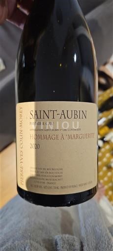 Bourgondië Saint-Aubin Premier Cru Pierre-Yves Colin-Morey Hommage à Marguerite 2020
